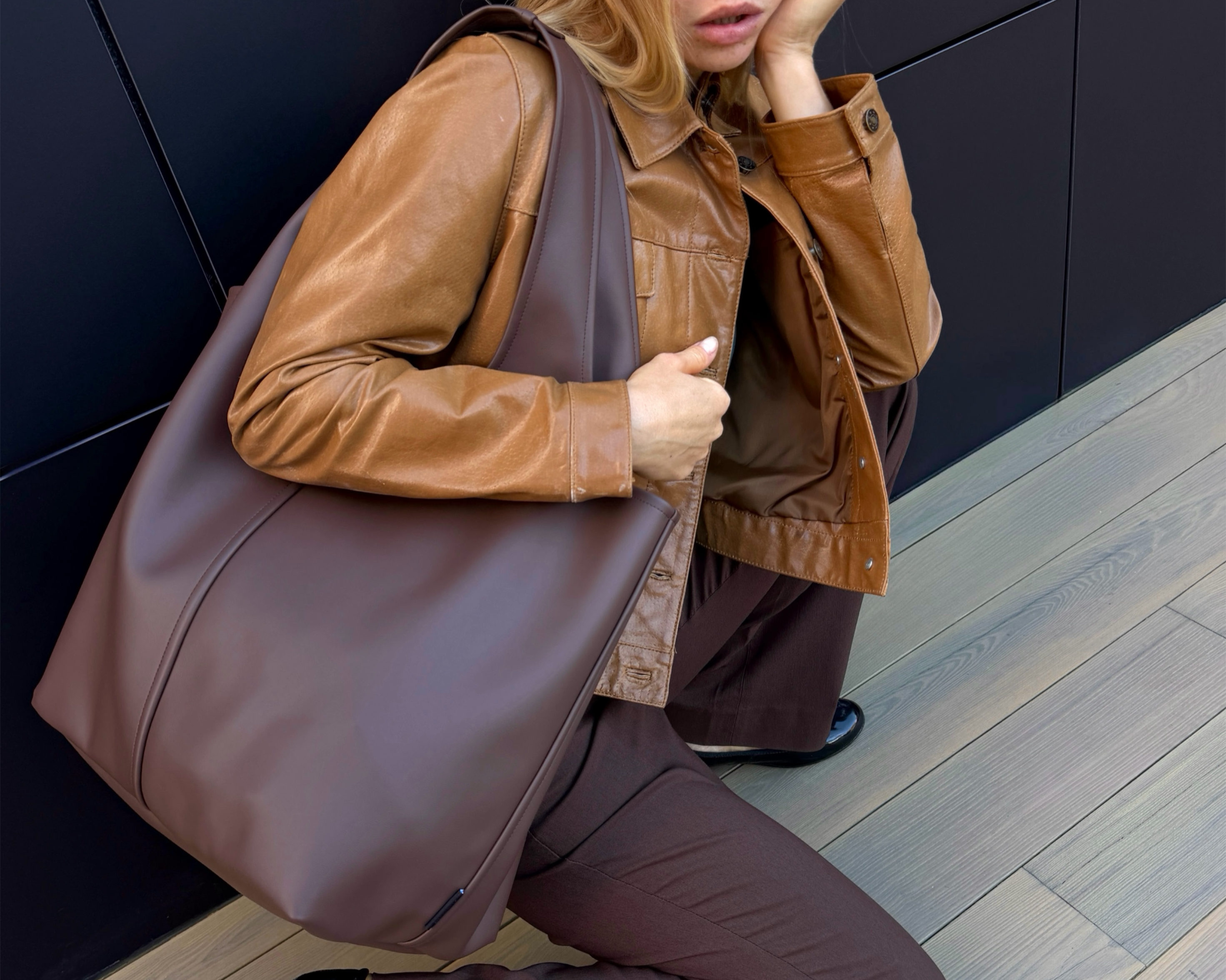 brown